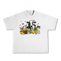 Lunar Rock easter cows with chicks Urban Heavy Tee - AdoDesignShop