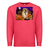 Cardinal Halloween english bulldog Premium Sweatshirt - RanaPortraitStore