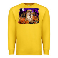 Lemon Halloween english bulldog Premium Sweatshirt - RanaPortraitStore