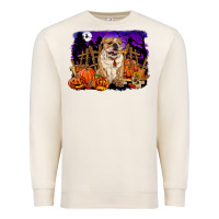 Sandshell Halloween english bulldog Premium Sweatshirt - RanaPortraitStore