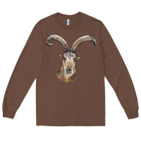 Chestnut spanish goat face Long Sleeve Tee - LillyAllenDesigns