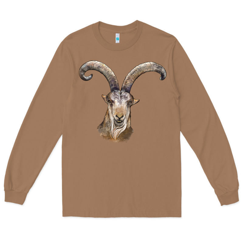 Spanish Goat Face Long Sleeve Tee by LillyAllenDesigns | Teevron