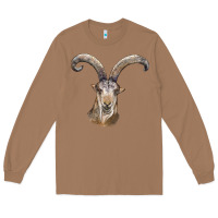 Toasted Coconut spanish goat face Long Sleeve Tee - LillyAllenDesigns
