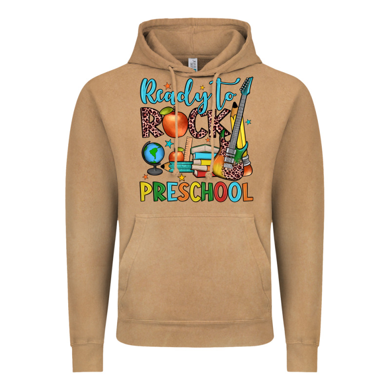 Ready To Rock Preschool Vintage Hoodie by JahusDesignShop | Teevron