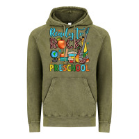 Vintage Olive ready to rock preschool Vintage Hoodie - JahusDesignShop