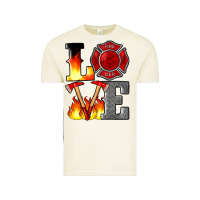 Vintage Arctic firefighter love Vintage Tee - Artiststas