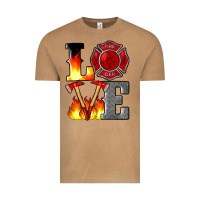 Vintage Camel firefighter love Vintage Tee - Artiststas