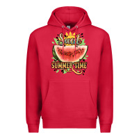 Cardinal sweet summer time watermelon Premium Hoodie - NancyCooperArtShop
