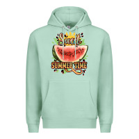 Seafoam sweet summer time watermelon Premium Hoodie - NancyCooperArtShop