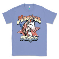 Colony Blue American magic Classic Tee - NancyCooperArtShop