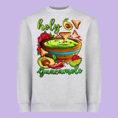 Holy Guacamole Heavyweight Sweatshirt Designed By Adodesignshop