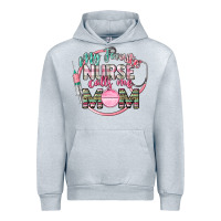 Heather Grey my favorite nurse calls me mom Urban Hoodie - CowGirlArtShop
