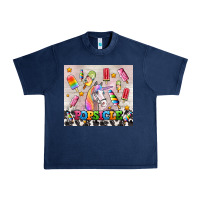 Navy popsicle's and unicorn Urban Heavy Tee - AdoDesignShop