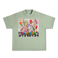 Oil Green popsicle's and unicorn Urban Heavy Tee - AdoDesignShop