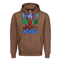 Chestnut dance like frosty shine like rudolph Zipper Hoodie - MaliasSmallBusiness
