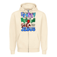 Sandshell dance like frosty shine like rudolph Zipper Hoodie - MaliasSmallBusiness