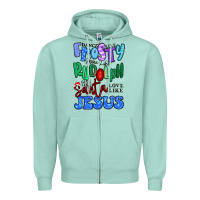 Dance Like Frosty Shine Like Rudolph Zipper Hoodie | Teevron