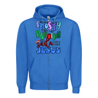 True Royal dance like frosty shine like rudolph Zipper Hoodie - MaliasSmallBusiness