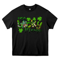 Black st. patrick's day one lucky mama Heavy Core Tee - RanaPortraitStore