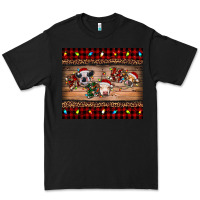 Black hohoho christmas cows Premium Tee - RanaPortraitStore
