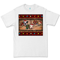White hohoho christmas cows Premium Tee - RanaPortraitStore