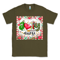 Army Green Joly Nurse Classic Tee - CowhideDigitalArt