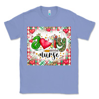 Colony Blue Joly Nurse Classic Tee - CowhideDigitalArt