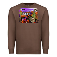 Chestnut Halloween tractor Premium Sweatshirt - RanaPortraitStore