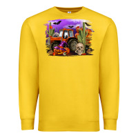 Lemon Halloween tractor Premium Sweatshirt - RanaPortraitStore