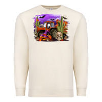 Sandshell Halloween tractor Premium Sweatshirt - RanaPortraitStore