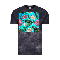 Cloud Black sea turtle seamless pattern Vintage Tee - BundleAndBundleShop