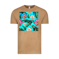 Vintage Camel sea turtle seamless pattern Vintage Tee - BundleAndBundleShop