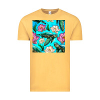 Vintage Mustard sea turtle seamless pattern Vintage Tee - BundleAndBundleShop