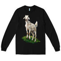 Black Kiko Goat Long Sleeve Tee - LillyAllenDesigns