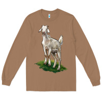 Toasted Coconut Kiko Goat Long Sleeve Tee - LillyAllenDesigns