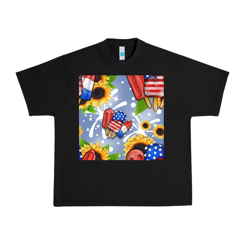 Patriotic Popsicle Urban Heavy Tee by BundleAndBundleShop | Teevron
