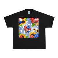Black patriotic popsicle Urban Heavy Tee - BundleAndBundleShop