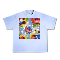 Grape Ice patriotic popsicle Urban Heavy Tee - BundleAndBundleShop