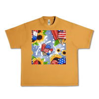 Peanut Butter patriotic popsicle Urban Heavy Tee - BundleAndBundleShop