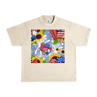 Sandshell patriotic popsicle Urban Heavy Tee - BundleAndBundleShop