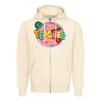Sandshell teacher Zipper Hoodie - NancyCooperArtShop