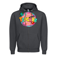 Smoke teacher Zipper Hoodie - NancyCooperArtShop