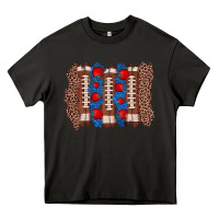 Asphalt football brushstroke Heavy Core Tee - Zillion Design Studio