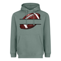 Sage football name frame Heavyweight Hoodie - BarkalooDesign
