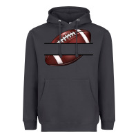 Smoke football name frame Heavyweight Hoodie - BarkalooDesign
