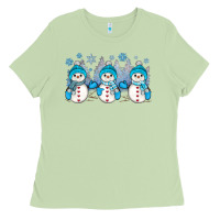 Matcha snowman winter Ladies Tee - JahusDesignShop