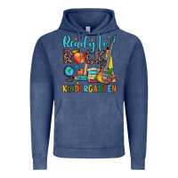 Vintage Denim ready to rock kindergarten Vintage Hoodie - JahusDesignShop