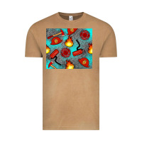 Vintage Camel firefighter equipment Vintage Tee - Artiststas