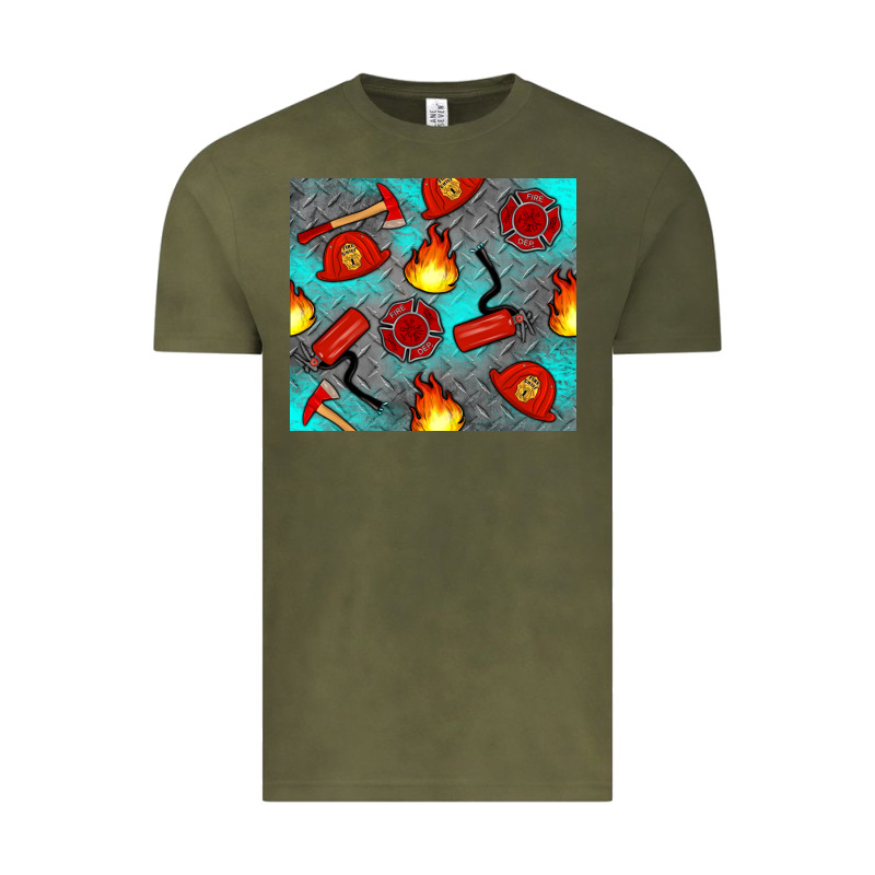 Firefighter Equipment Vintage Tee by Artiststas | Teevron