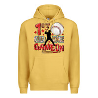 Antique Gold back to school 1st baseball game on Premium Hoodie - NancyCooperArtShop